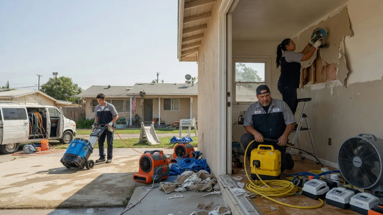 Water Damage Restoration in Wallace, CA near me